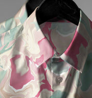 Pink Marble Print Shirt