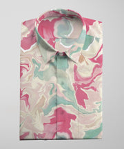 Pink Marble Print Shirt