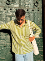 Green Stripe Shirt