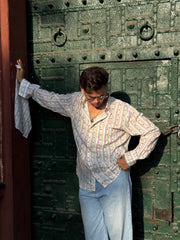 Pink Spade Full Sleeves Shirt