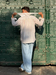 Pink Spade Full Sleeves Shirt