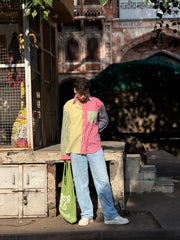 Colourful Stripes Block Full Sleeves Shirt