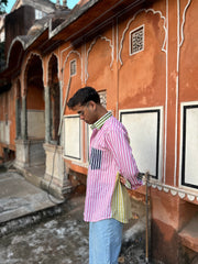 Colour Blocking Full Sleeves Shirt