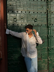 Pink Spade Full Sleeves Shirt