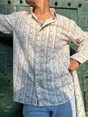 Pink Spade Full Sleeves Shirt