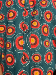 Abstract Digital Printed Half Sleeve Shirt